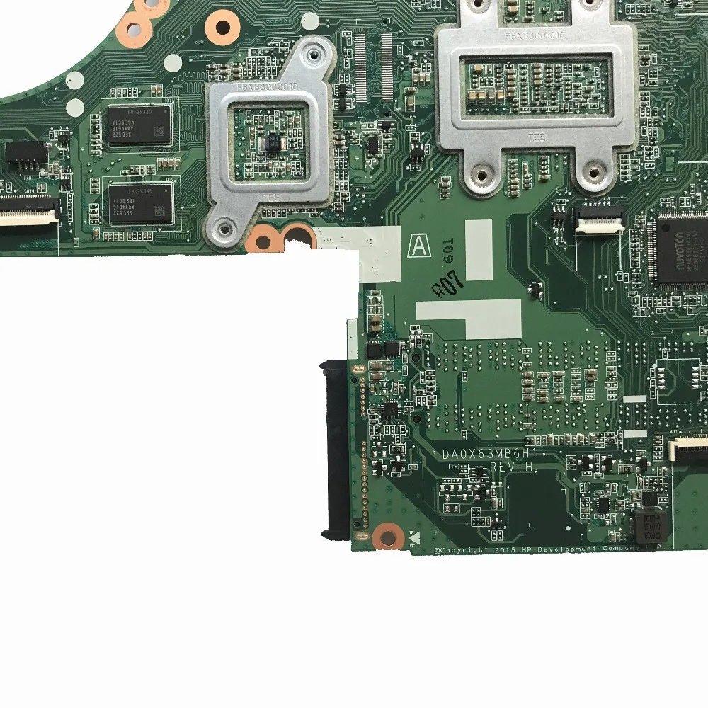 Для струйного принтера HP Probook 450 470 G3 Материнская плата ноутбука DAX63CMB6H1 с i7-6500u процессор R7 340 2 Гб GPU 827026-001 аккумулятор большой емкости мб 100% тестирование