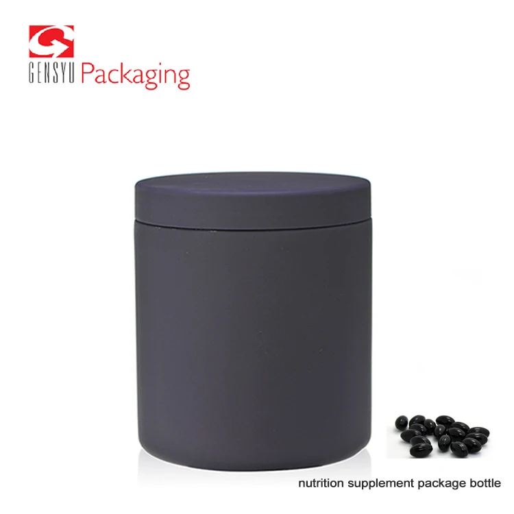 Soft Touch Plastic Jar For High Quality Whey Sports Protein Powder Packaging