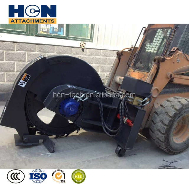 Hot sale rock saw trencher for skid steer loader