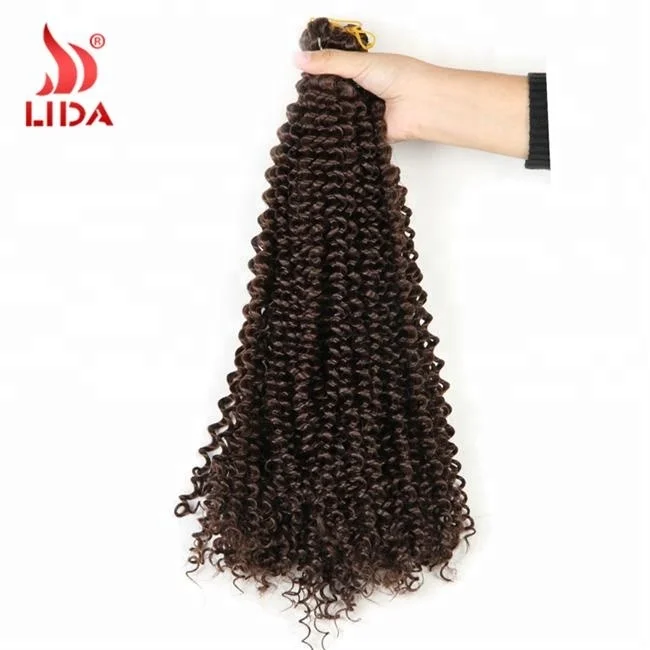 
kinky curly Bohemian Crochet hook kanekalon fiber braiding 