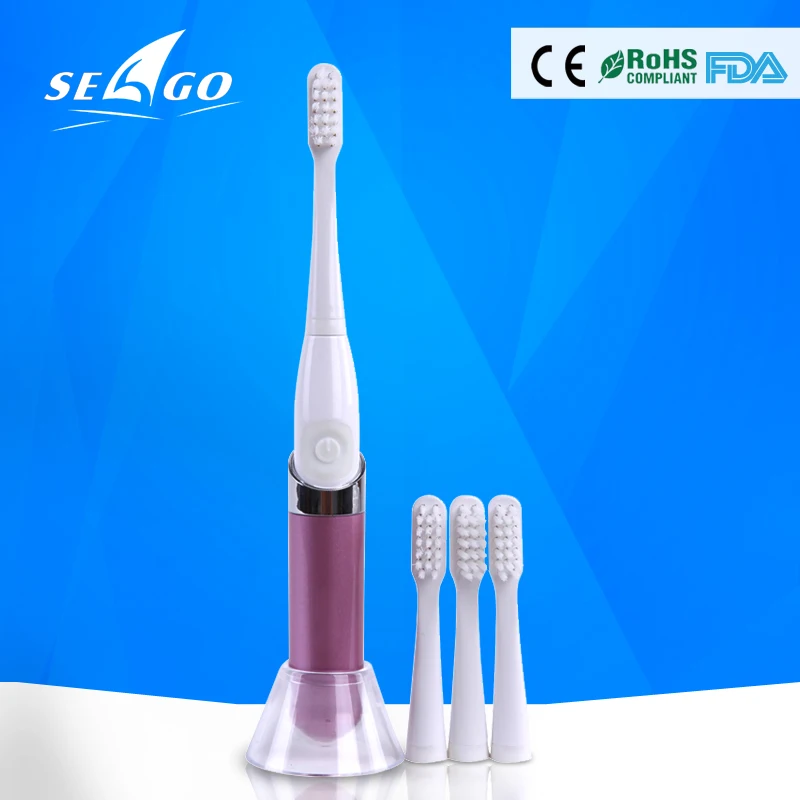 Seago SG-928  Portable Automatic Powerful OEM Smart Electronic Sonic Electric Toothbrush  IPX7 Adult Oral Care with Holder