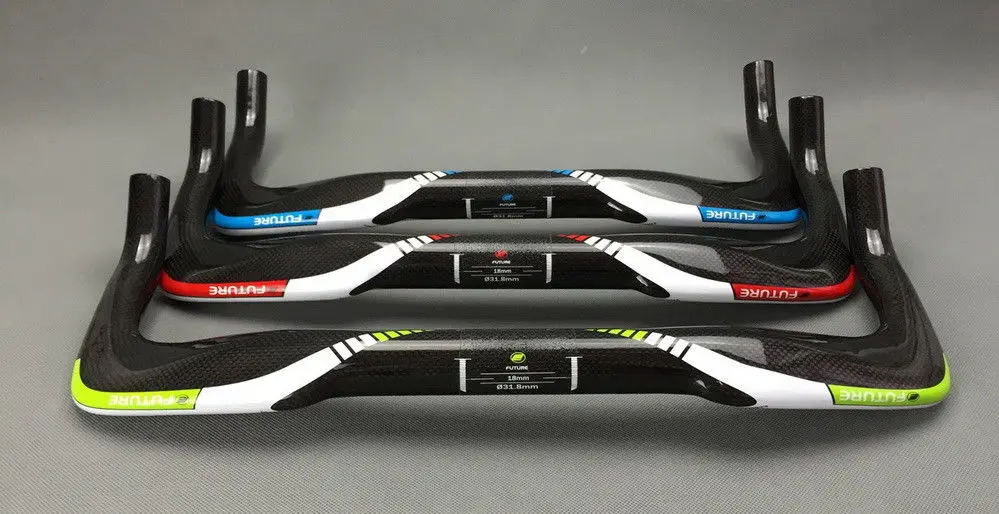 УГЛЕРОДНЫЙ фиксированный руль для дорожного велосипеда TT Base Bullhorn Bar Triathlon 400 420 440 460