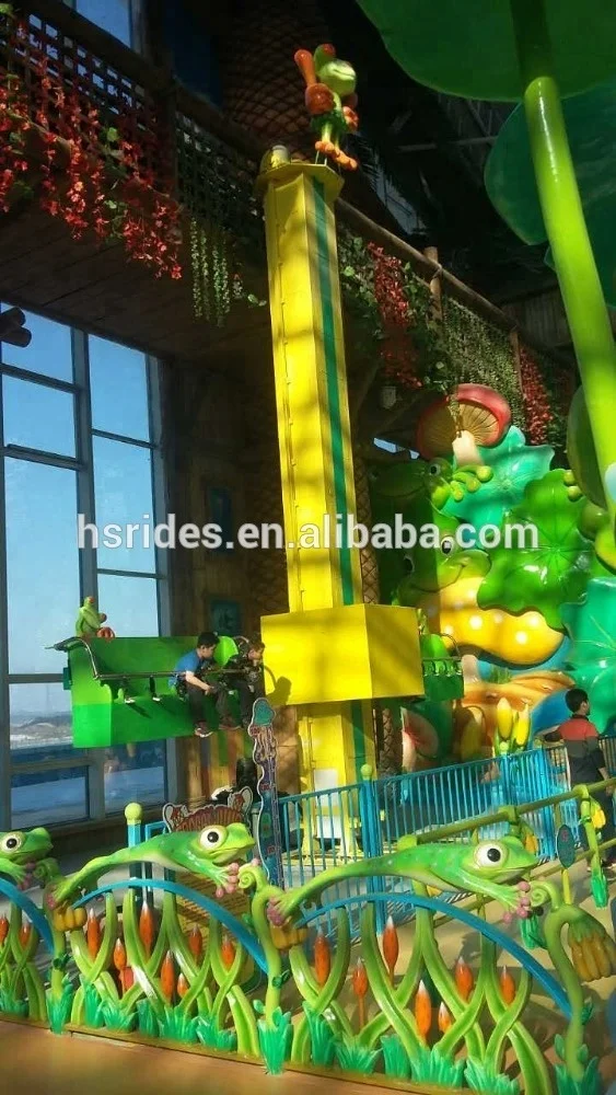 Frog Jumping Amusement Park Rides Equipment