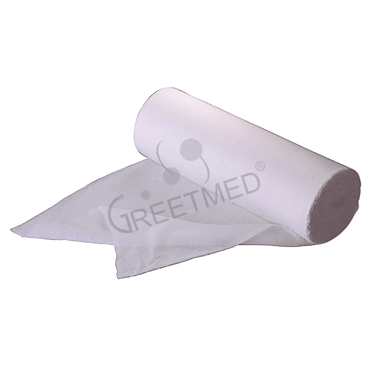 X Ray Detectable Gauze Bandage Rolls Paper Packed 36x100 Sterile Cotton Medical 4ply 100 Yards Absorbent Gauze Roll