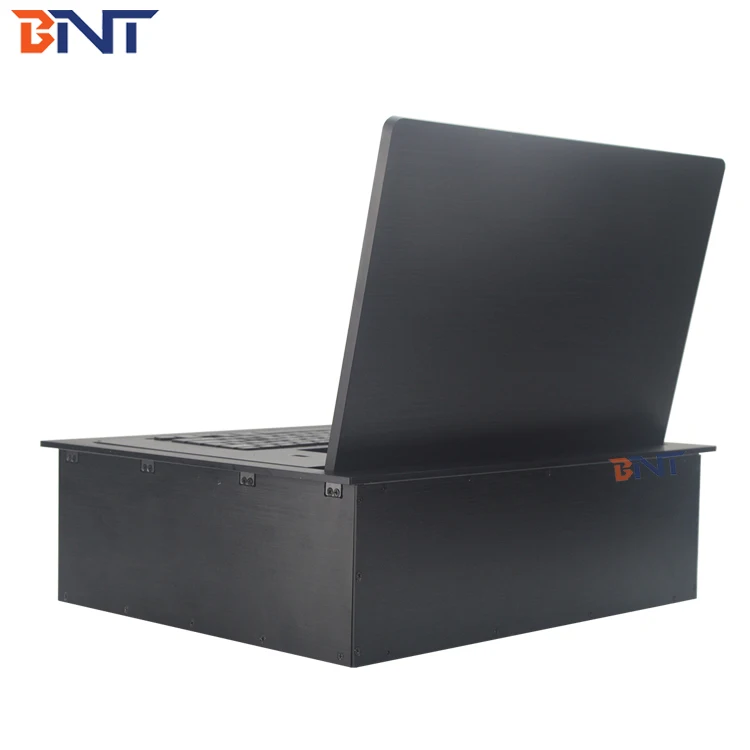 13.3-23.6 inch conference system table automatic lcd monitor flip up lift mechanism