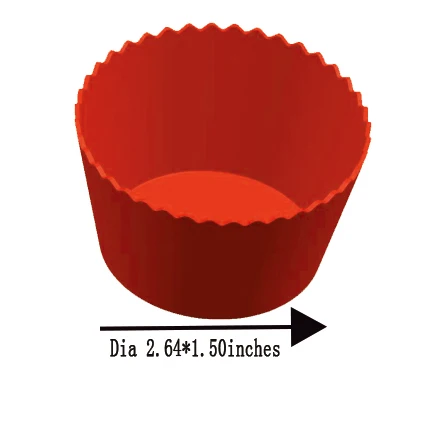 
small cupcake mould silicone baking tool 