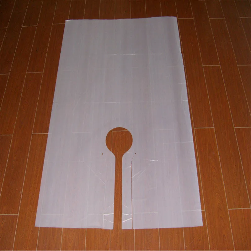 disposable hair colouring cape for baber shop