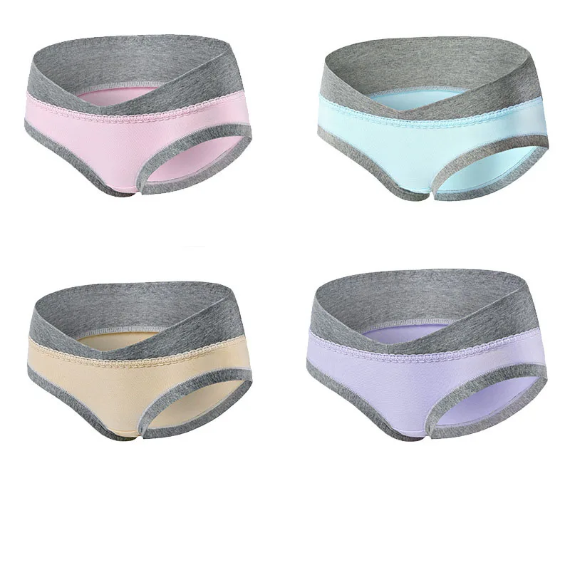 Нижнее белье с низкой талией для беременных Трусики большого размера женские трусики