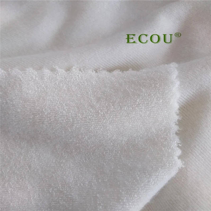 bamboo french terry towelling fabric rolls and quick dry microfiber fabric yard for bath towel fabric
