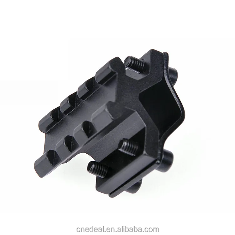 Jialitte J020 aluminum 21mm Rail 3 slot Picatinny barrel Mount for hunting Laser Flashlight