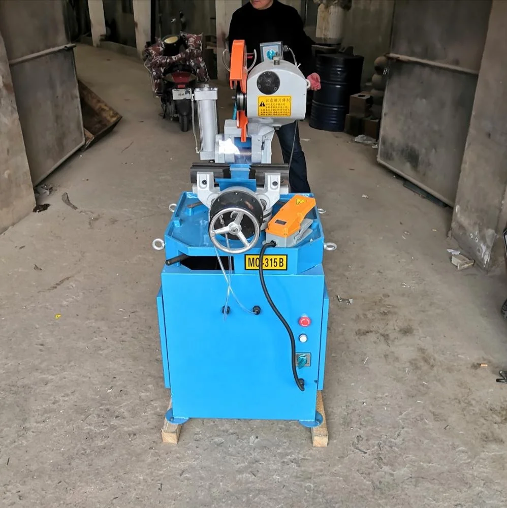 MC-315B пневматический Semi автоматическая труборезная машина для резки труб угловая машина для пневматические циркулярная пила стержень резки