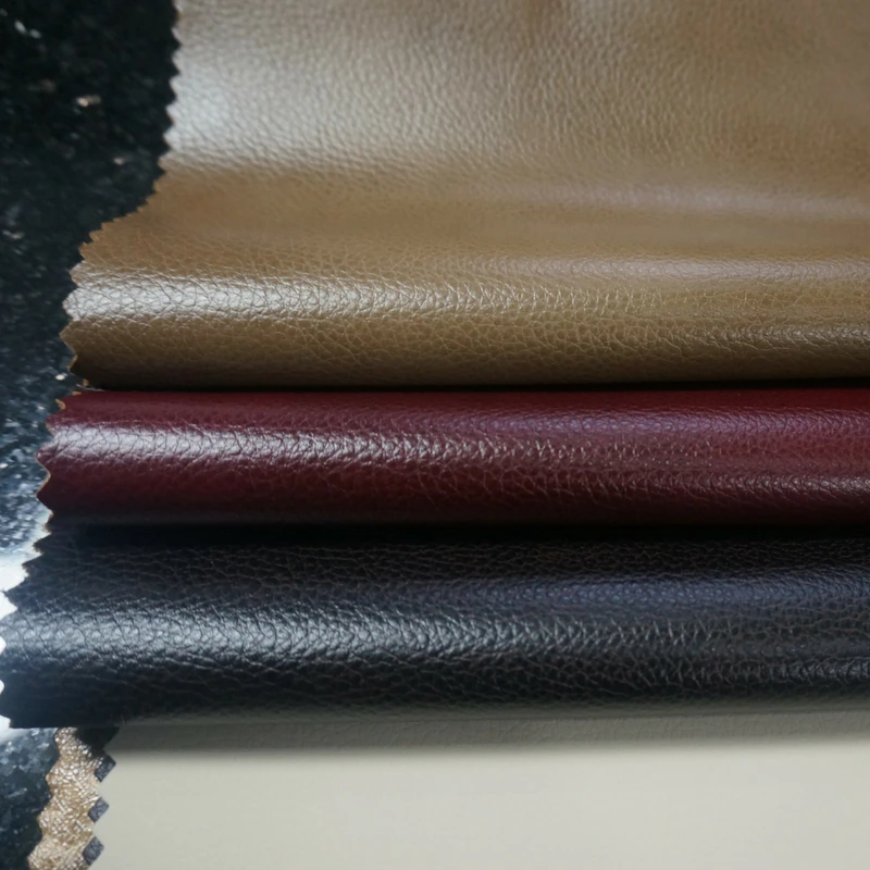 Factory Price Embossed PVC Artificial Leather for Sofa