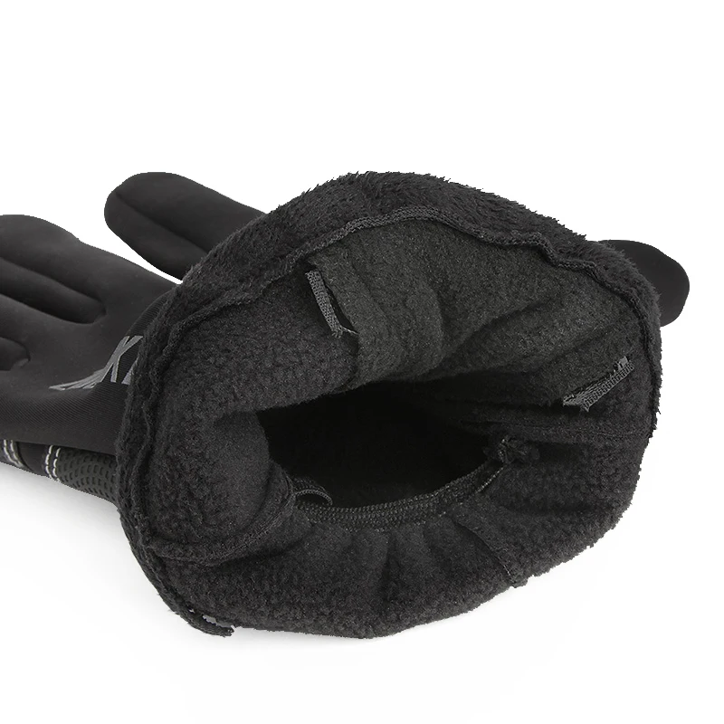 custom winter outdoor sports full finger cycling gloves