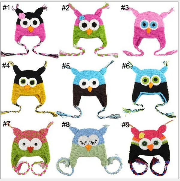 самых продаваемых милый мочка уха мягкий ручной ребенка связанный шлем с косой оптовая