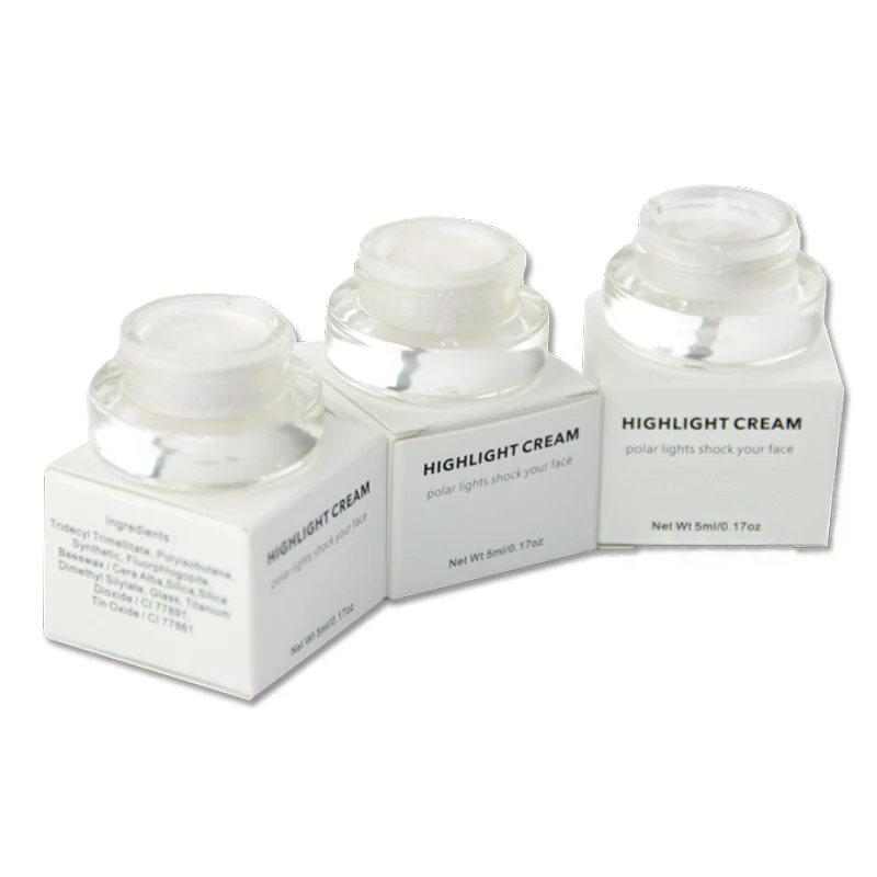 Private Label Face Makeup Highlighter Gel Glow No Brand Highlight Cream