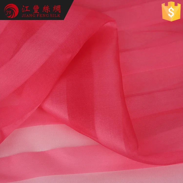 H13 Organza Satin Gauze Luxury Raw Silk Organza Product