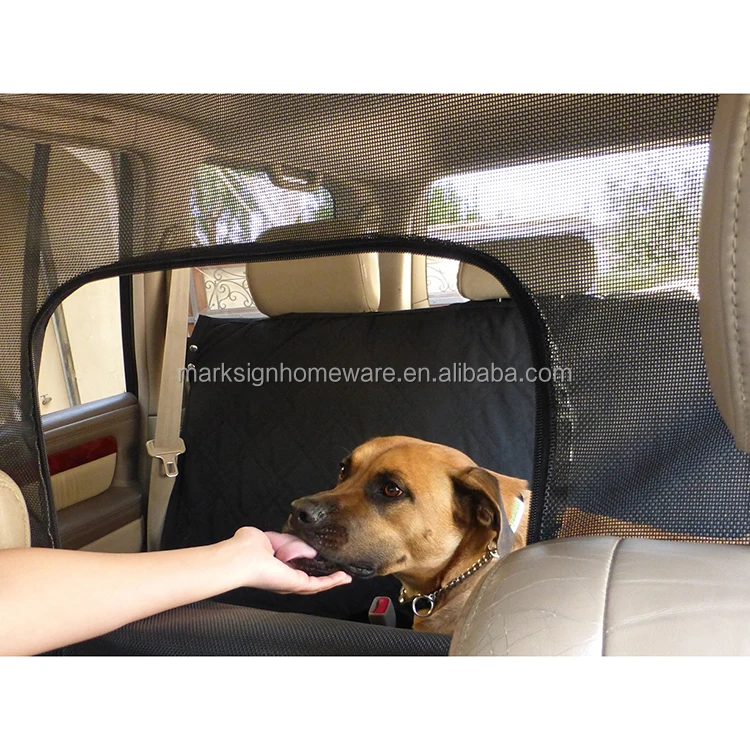 Mesh Pet Barrier with Zippered Door