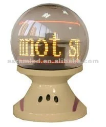 400MM 56Pixels Indoor Hanging downside LED Miraball, Mira ball for advertising