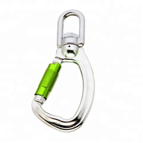 
Metal Bolt Eye Swivel Climbing Carabiner 