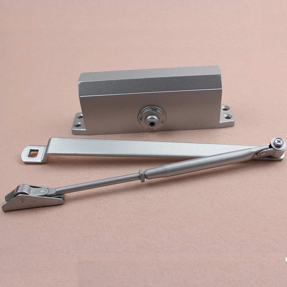 Fireproof Door Closer Adjust Hydraulic Door Closer with Standard Arm for 60-80 Kg Door