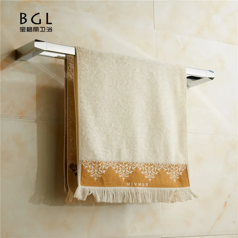 
Hot sale bathroom towel bar zinc alloy double towel bar 