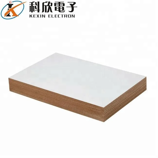
PCB White Melamine Backup Board for pcb drilling hole 