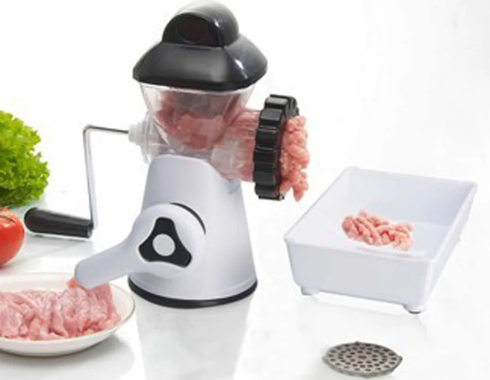 Portable household support manual meat grinder small frozen pork mincer