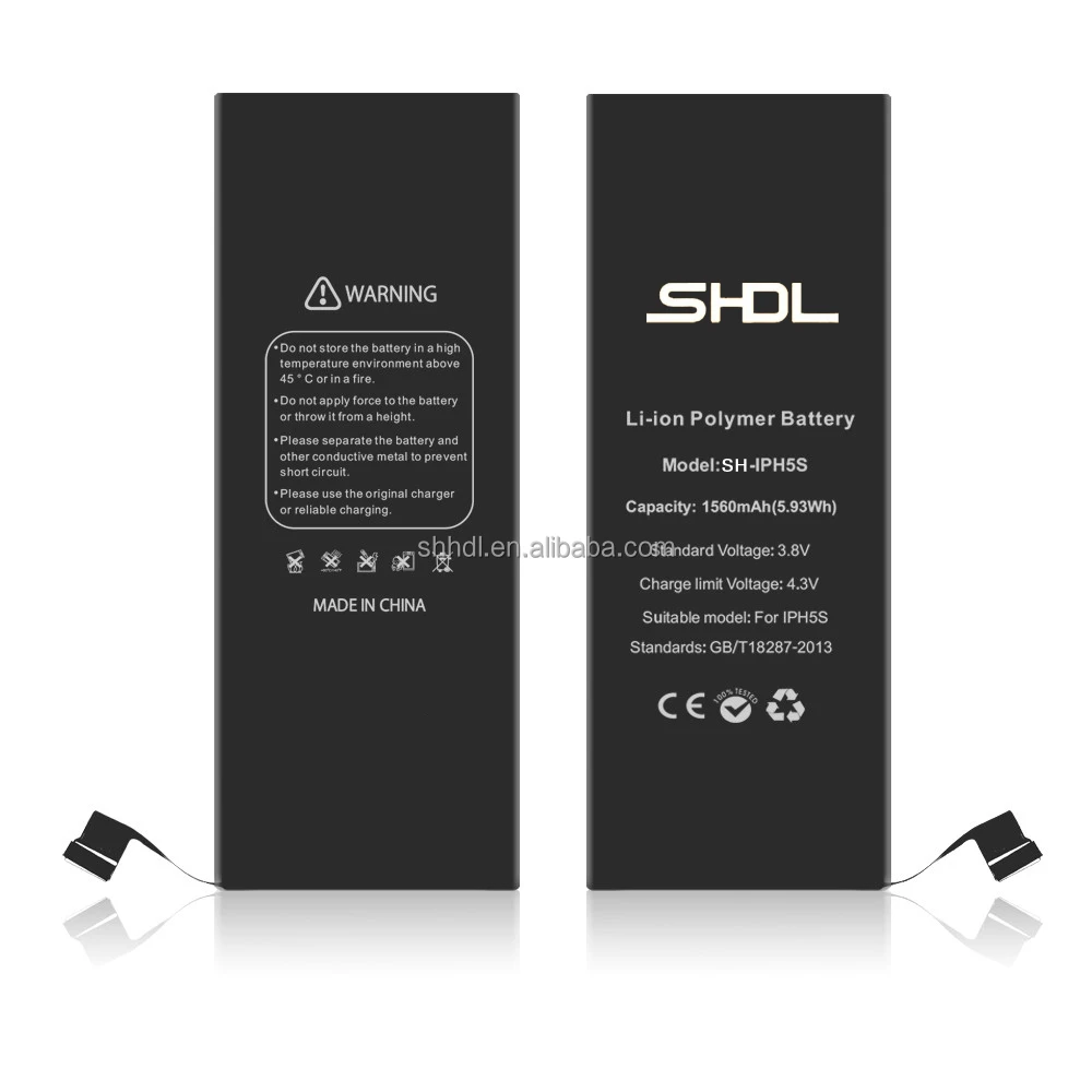 Wholesale OEM Phone Battery for Iphone 7 Li-Polymer Batteries Original Mobile Battery for iPhone 4/5/6/7/8 to X