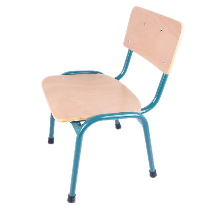 
High quality wood chair with metal frame,child salon chair for preschool children small chair 