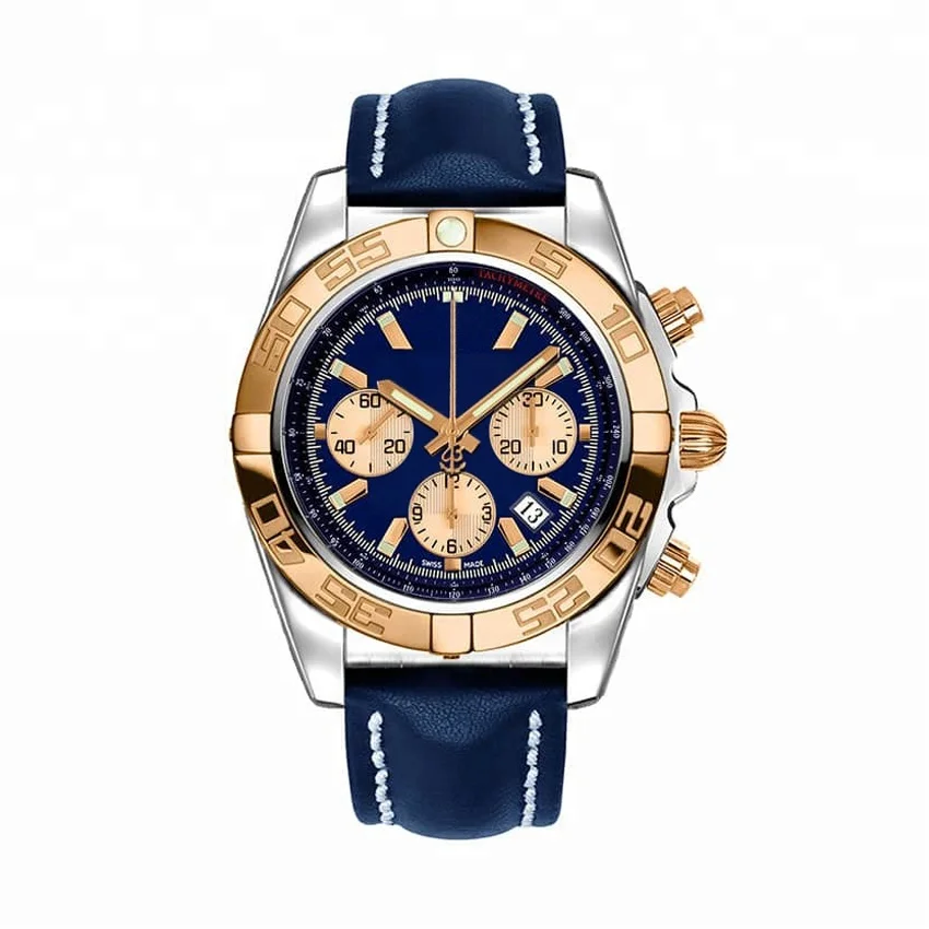 customize watch sapphire glass watch quartz chronograph watch