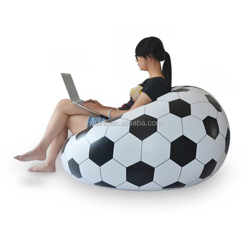Living room inflatable soccer ball chairs self bean bag Portable Outdoor garden Sofa Living Room Furniture