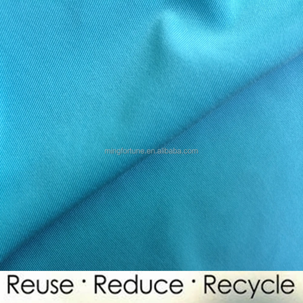 Good Strech 80% Recycled Yarn 20% Spandex Digital Printing RPET Recycled Polyester Recycle Fabric