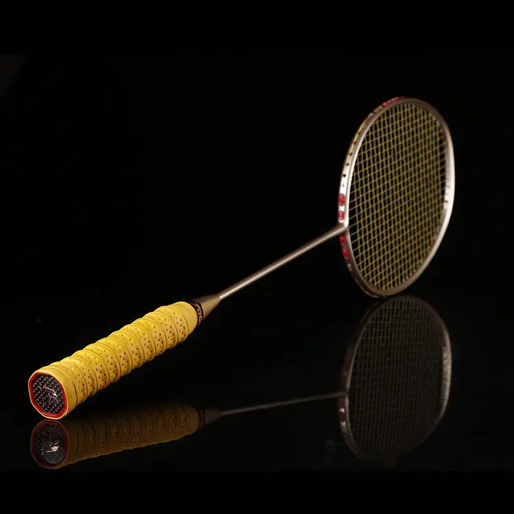 Бренд OEM, первая тренировочная ракетка для бадминтона из суперграфитового волокна