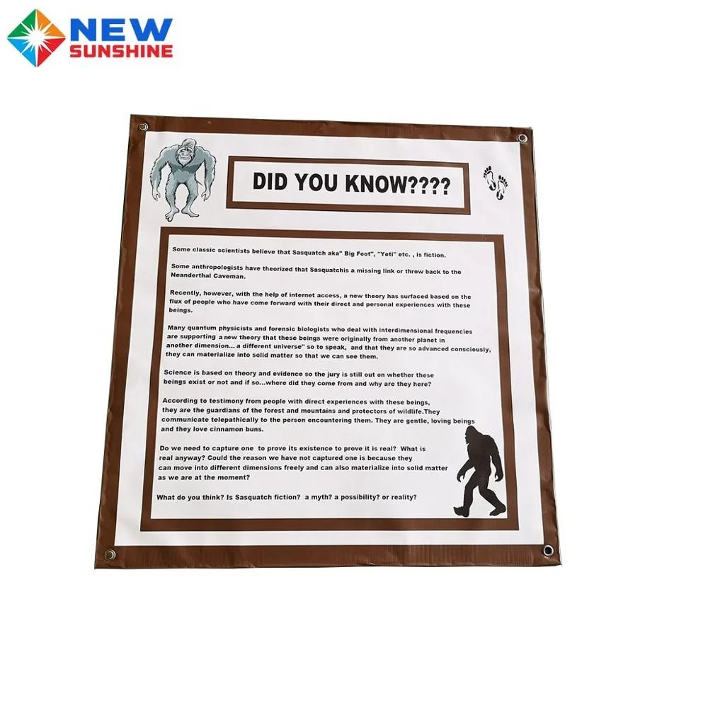 
2feet x 4feet custom banners outdoor printing, Outdoor PVC Vinyl Banner 