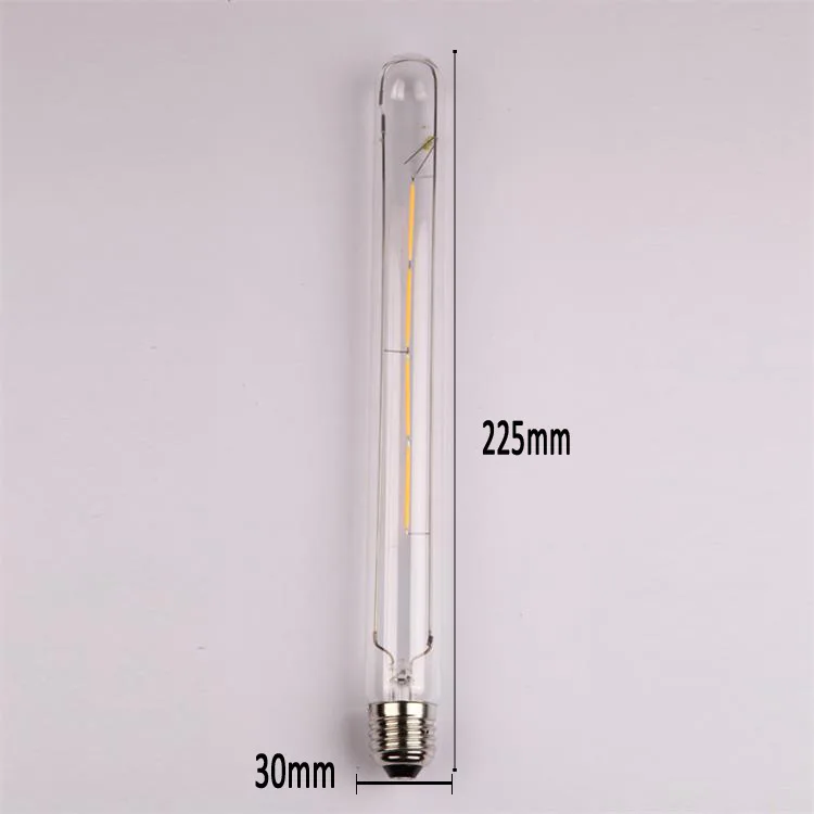 2018 tubular shape T9 T10 series filament led lamp for decoration