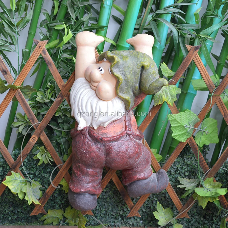 Polyresin Funny Garden Ornamental Gnome