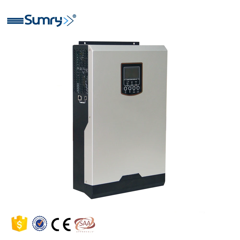 MPS-V series 3200w 24vdc mppt solar inverter combined with battery charger