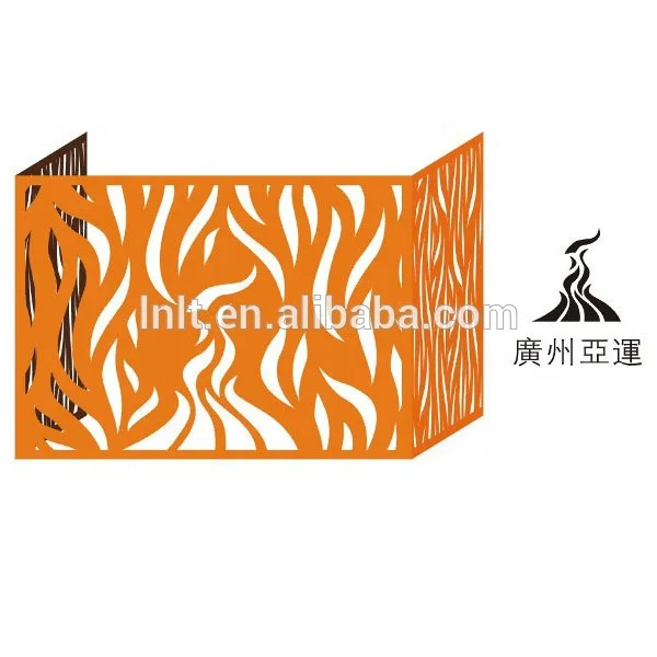 Exterior Decorative Outdoor Aluminum Wooden Air Conditioner Covers Wood