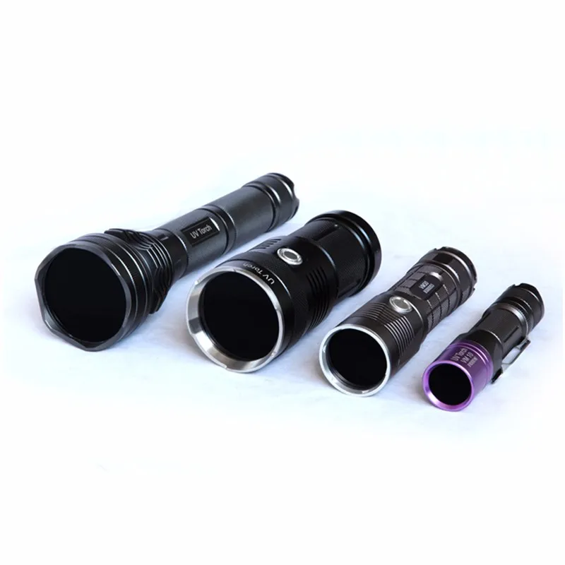 ndt industrial waterproof ultraviolet flashlight 3w uv led 365nm