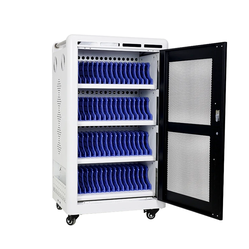 lEreader Ipad/ tablet charging cart with wheels charging station charging cabinet