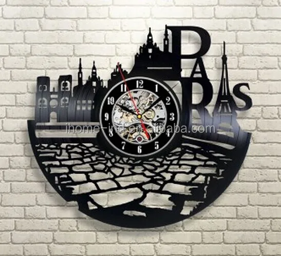 smart clock vinyl CD record wall clocks funny designs cat shape wall clocks