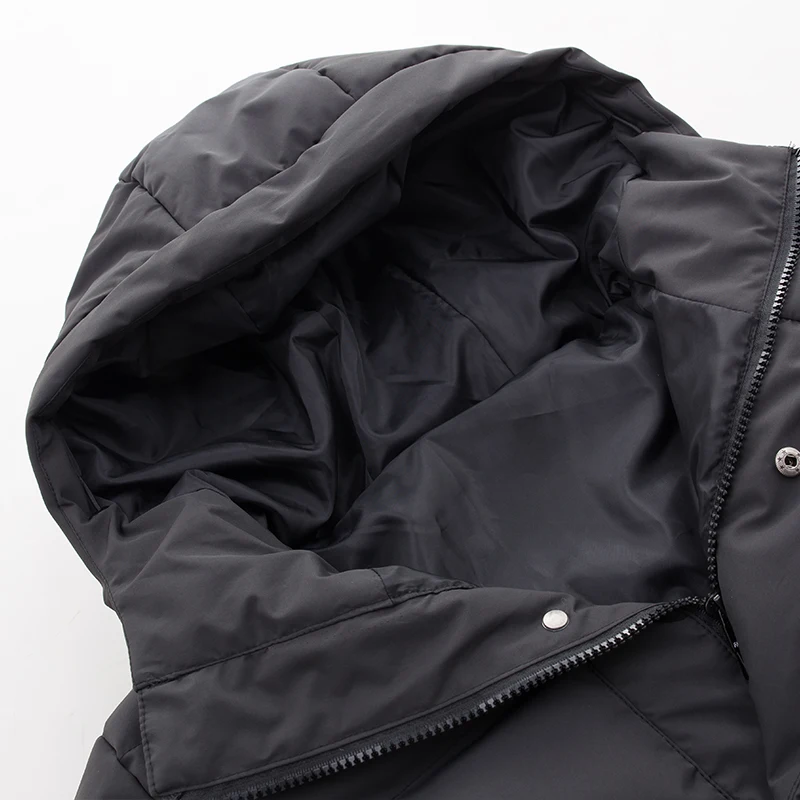 Заводская поставка, хлопковая модная камуфляжная мужская длинная куртка с капюшоном, длинный женский зимний пуховик