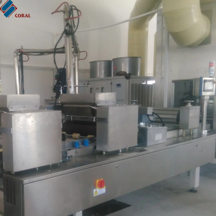 Good Quality Fully Automatic Waffle Production Line Snack Wafer Machine Complete Line Wafer Making Machine