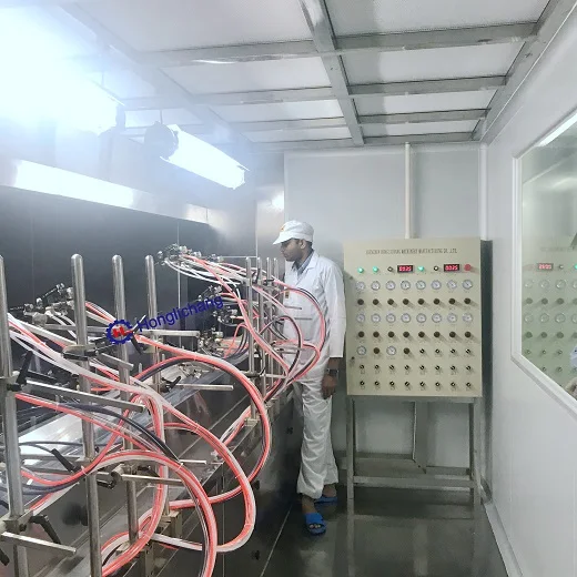 Plastic UV Varnish Paint Automatic Spraying Machine for Plastic Spray Paint Line