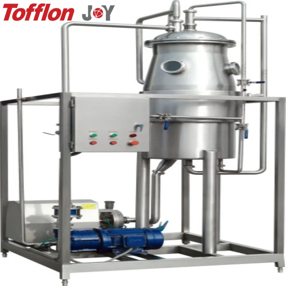 Milk machine/degasser for milk processing