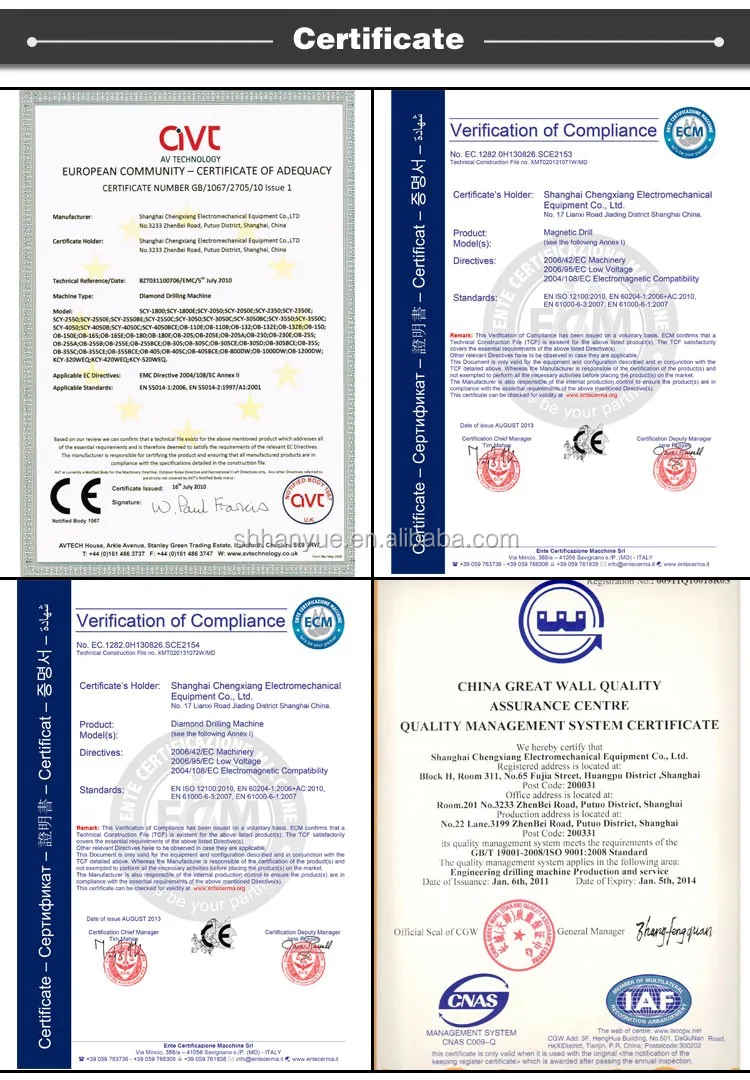 CAYKEN  SCY-3050/3C(E)  high efficiency Diamond core drill 305~505mm diameter Gear Shift Hilti Drill with reasonable Price