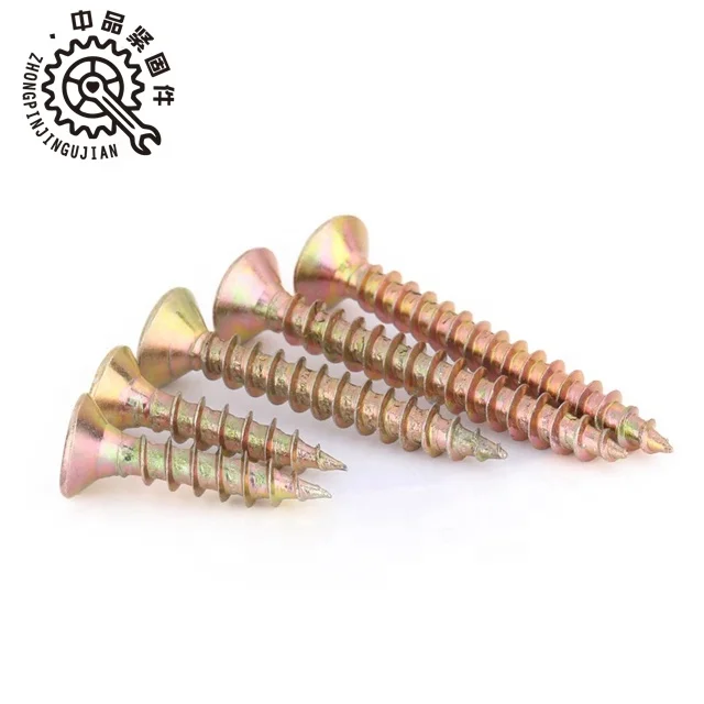 China manufacturer product  chipboard screw galvanized M4/5/6