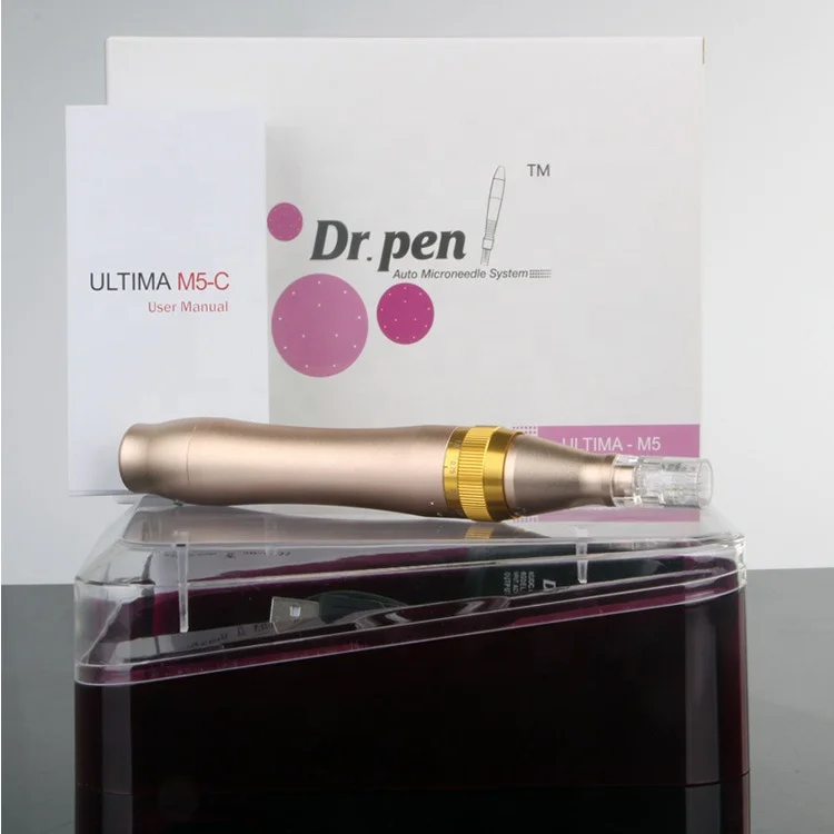 Dr.Pen Digital Derma Roller System Pen Stamp Microneedling Pen Machine Microneedles Needle Cartridges Clinic