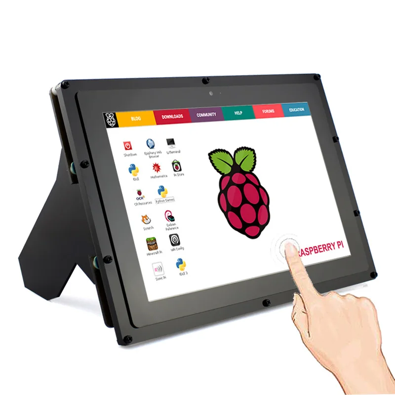 Waveshare Raspberry Pi Screen IPS 10.1 Inch Touchscreen LCD Monitor 1280*800 Display for Raspberry Pi 3 2 Windows 10/8/7