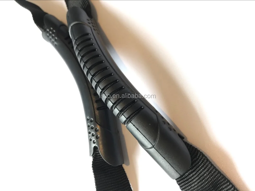 Factory supply best quality plastic PP webbing rubber handle